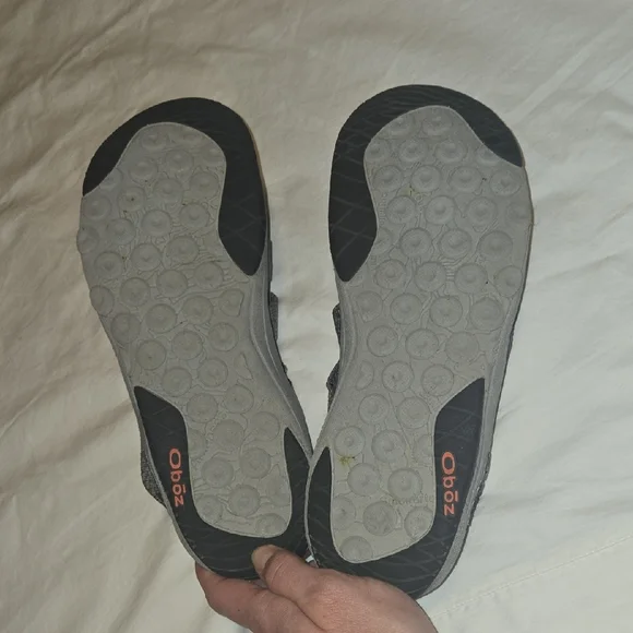 Womans Oboz Campster Sandals Size 10 Gray And Pink - Picture 7 of 10